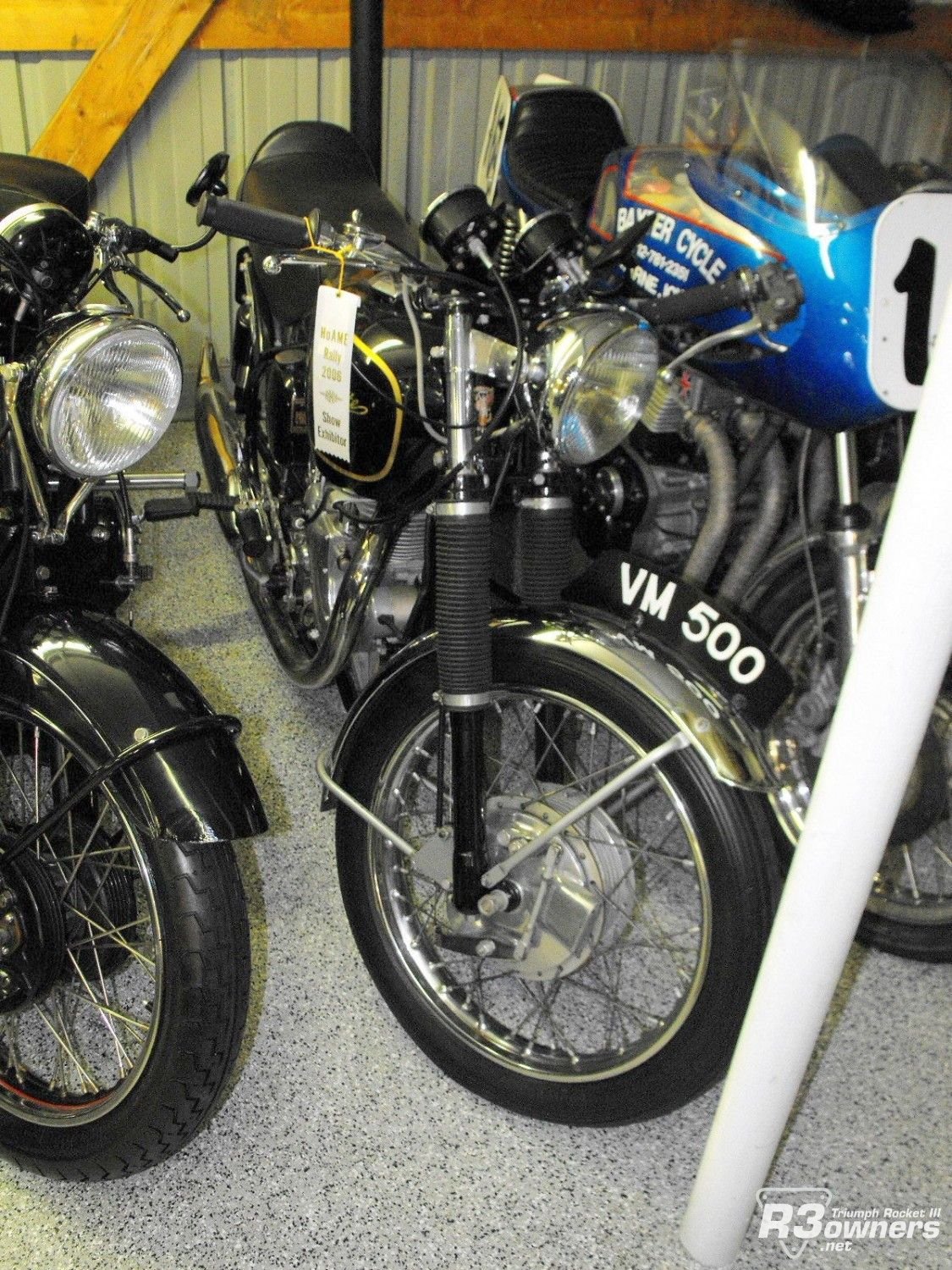 Late 60's Velocette Thruxton 500 side valve single