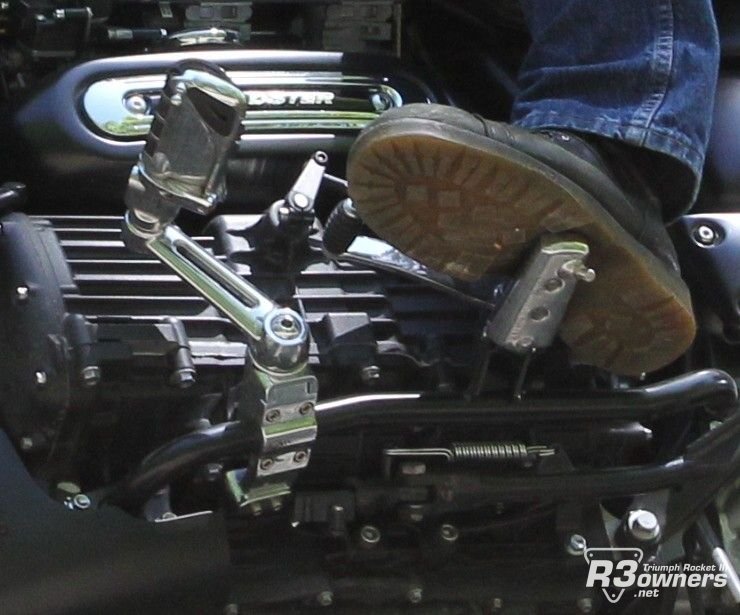 left highway peg mounting