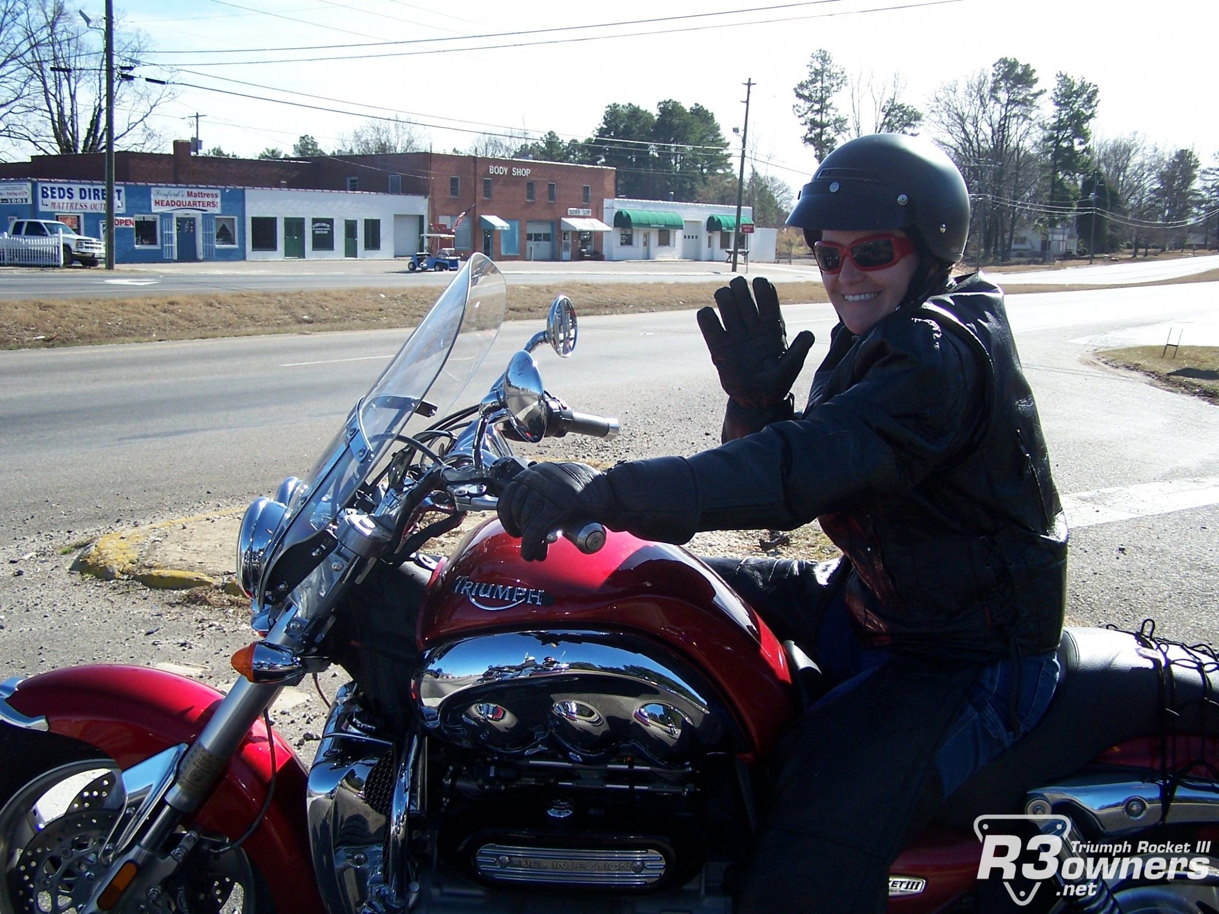 My friend Amy on Lucille