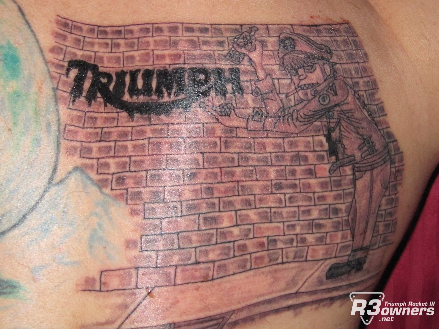 my triumph tattoo
