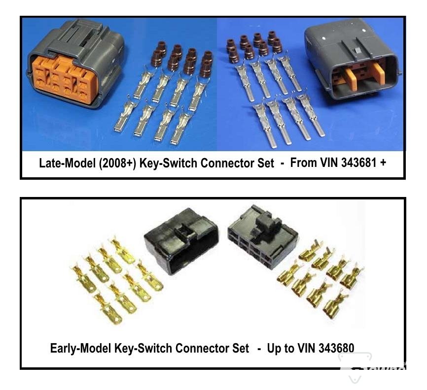 New Vs Old KeySwitch connectors