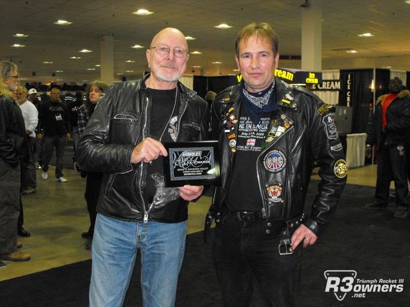 Picking up our award for best Riders event 2012 Mods n Rockers Toronto
