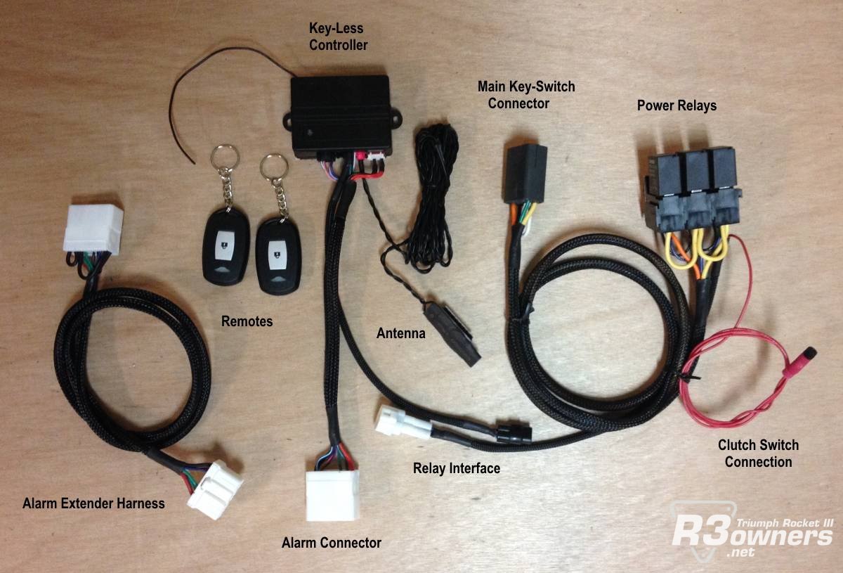 Relay Key-Less Kit