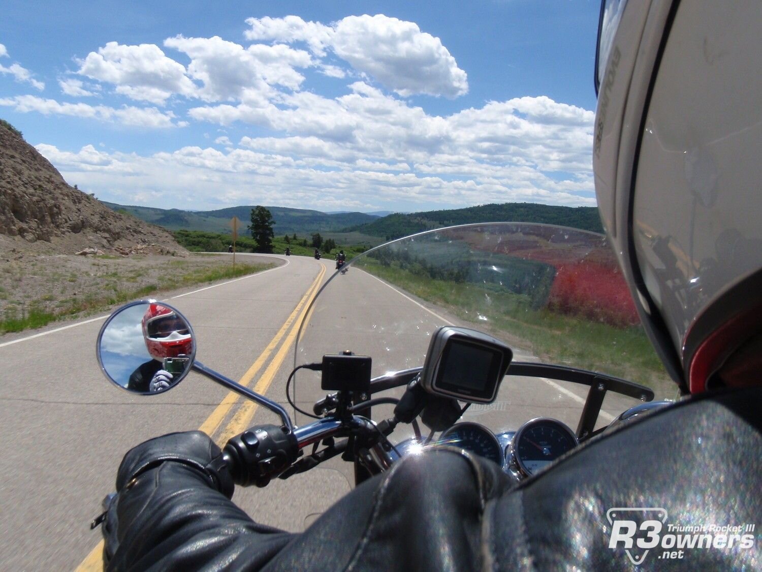 Ride to Blue Mesa dam