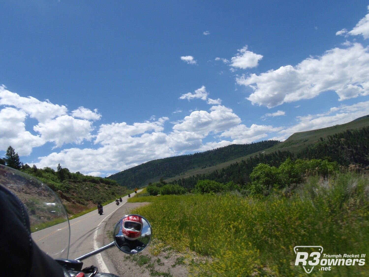 Ride to Blue Mesa dam