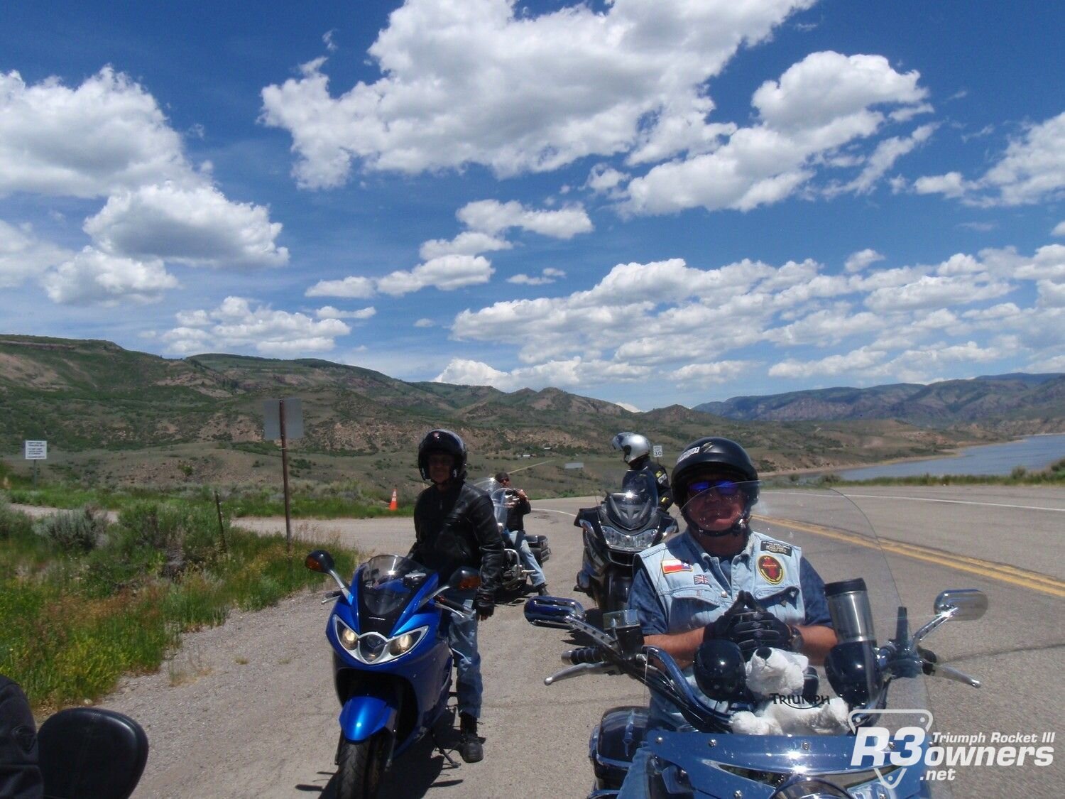 Ride to Blue Mesa dam