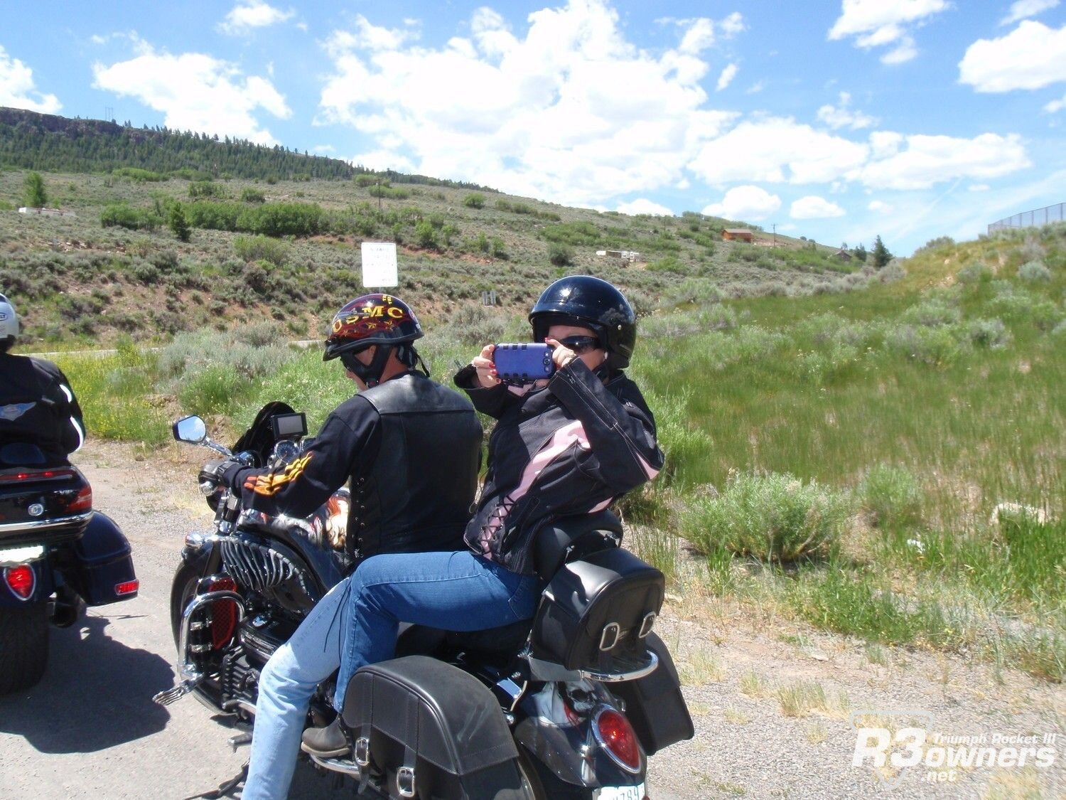 Ride to Blue Mesa dam