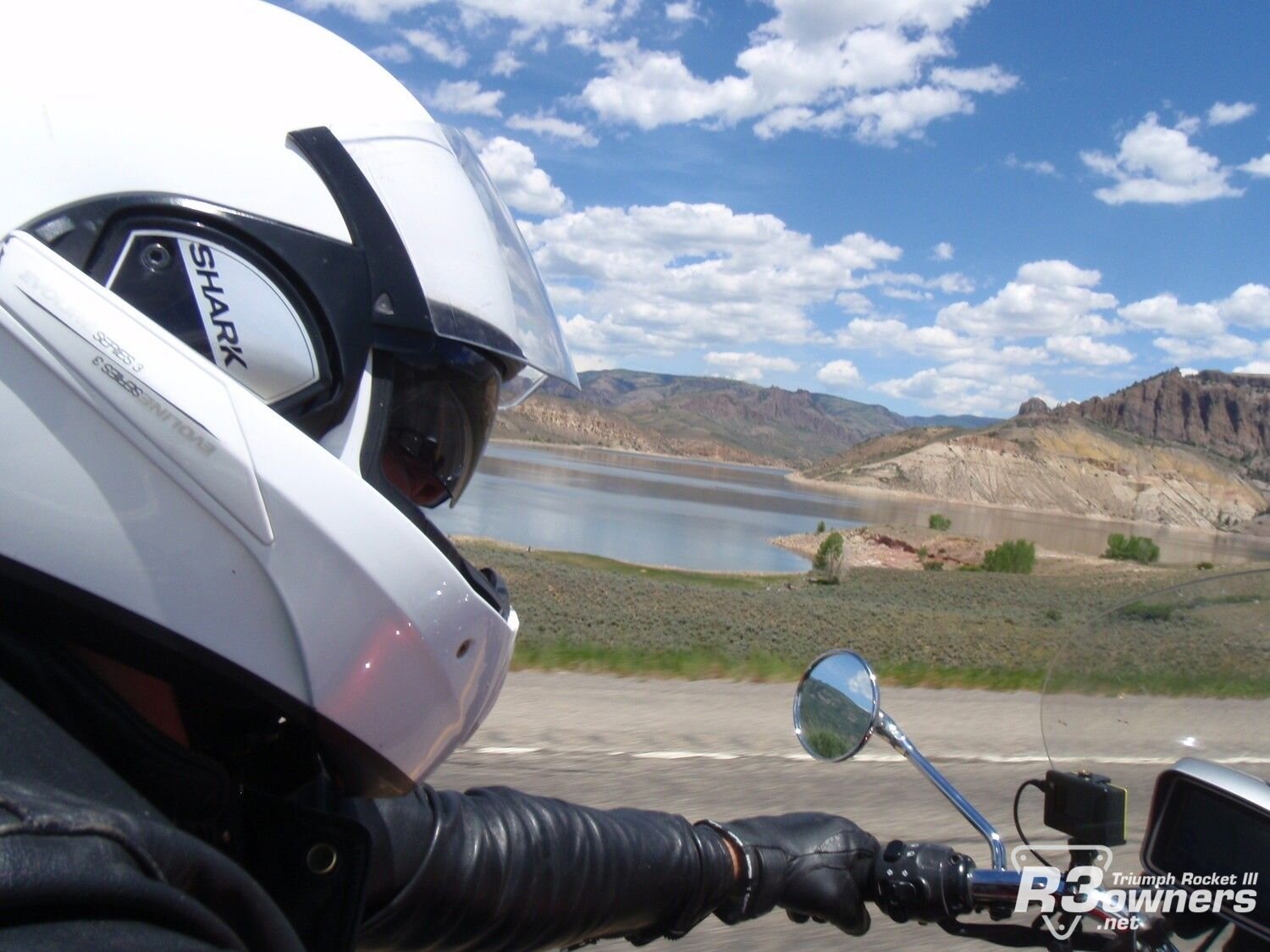 Ride to Blue Mesa dam