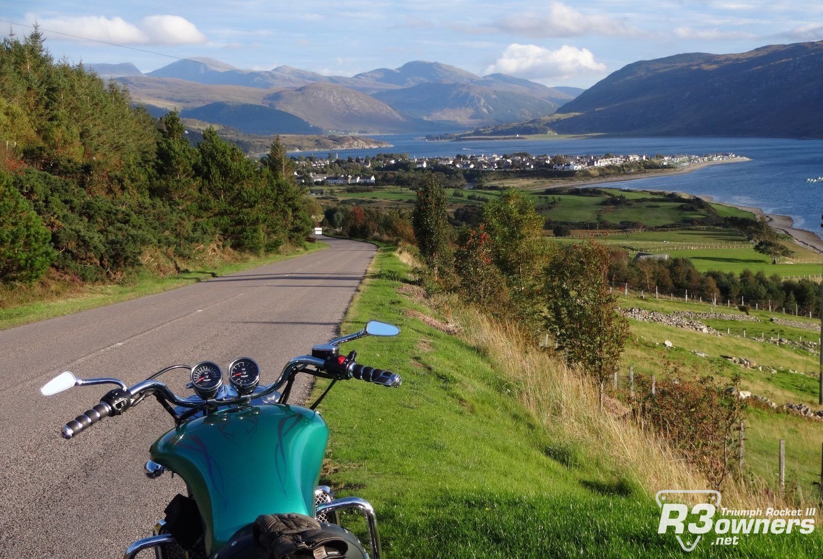 Road to Ullapool. Scotland