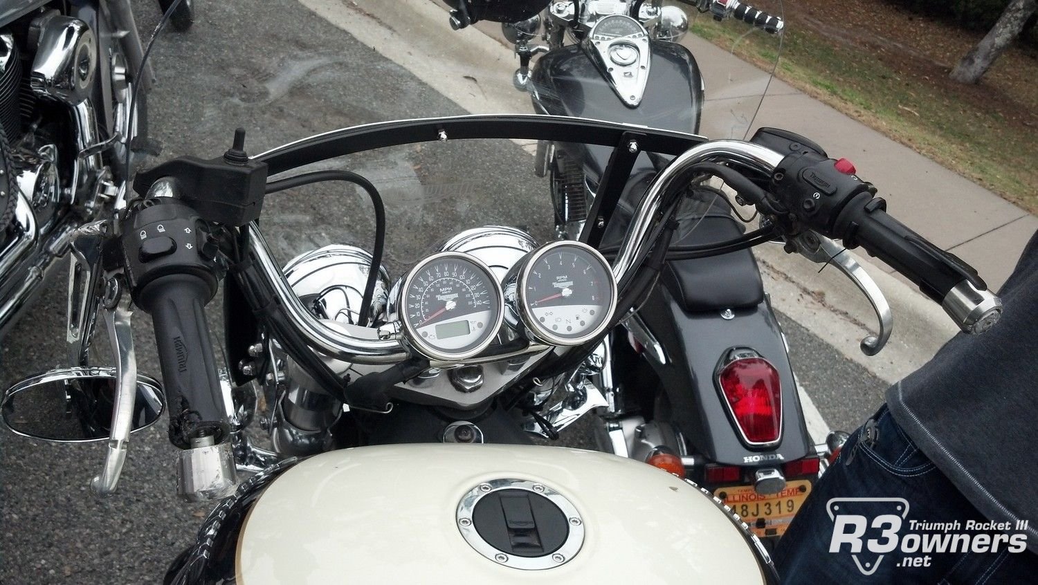 Rocket 3 crash on highway