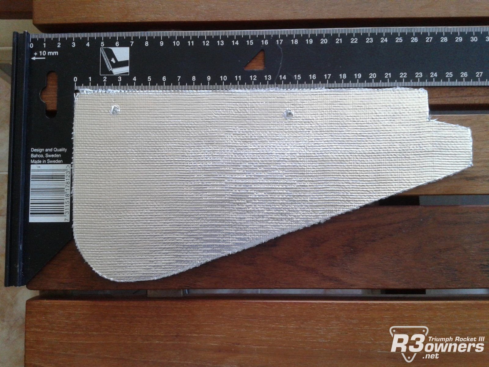 Simple heat shield