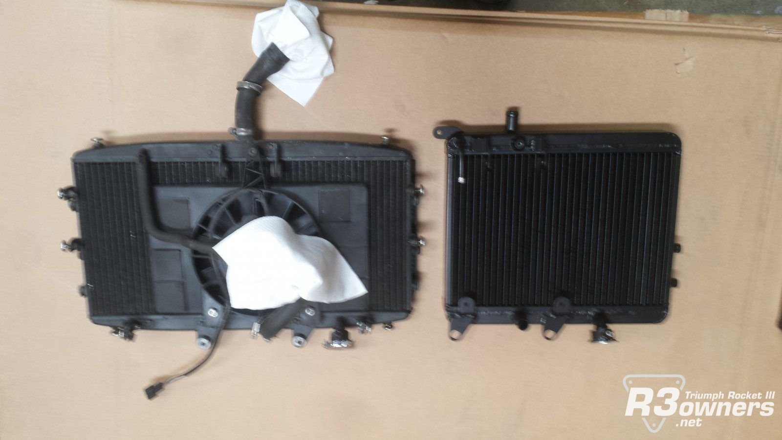 TTS radiator & OEM