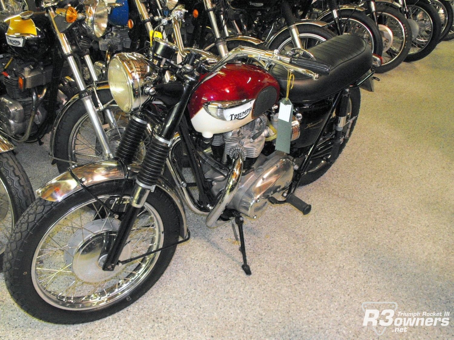 Vintage 60's Triumph 650 Twin