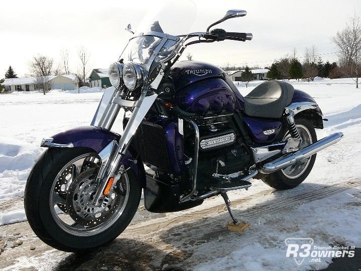 With Rivco crash bars and Evil Bob bellypan